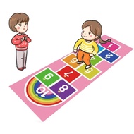 Kids Jumping Carpet Sensory Integration Toy Hopscotch Floor Mat Sport Entertainment Jeux Enfant 2 4 