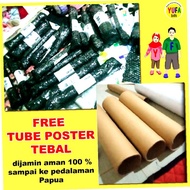 Mainan Anak Poster mengenal 20 sifat wajib  Allah - Poster Edukasi Anak - Poster belajar anak - Post