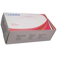 【馬來西亞製造】乳膠手套(無粉) (S Size) Latex Gloves Powder-Free IAP Converex 100隻/盒 酒店 廚房 食品加工場 護老院 清潔公司 實驗室