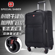ST/🧨Swiss Army Knife Trolley Case20Men's Password Suitcase-Inch Luggage28Large Capacity Suitcase NWXV