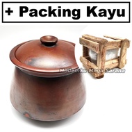 Kuali Besar Jumbo Tanah Liat Gerabah Kuwali Kwali - Diameter 35 cm 18 Liter