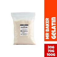 Gelatin / halalgel / 吉利丁 / 30g 70g 100g / Mr Baker