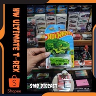 HIJAU HW HOT WHEELS ULTIMATE T-REX TRANSPORTER GREENHW
