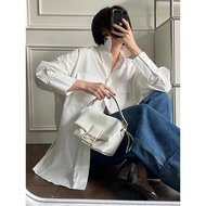 F Home New Style Baguette Baguette Bag Lucky Bag Bag Mamma Baguette Small White Nappa Leather Portab
