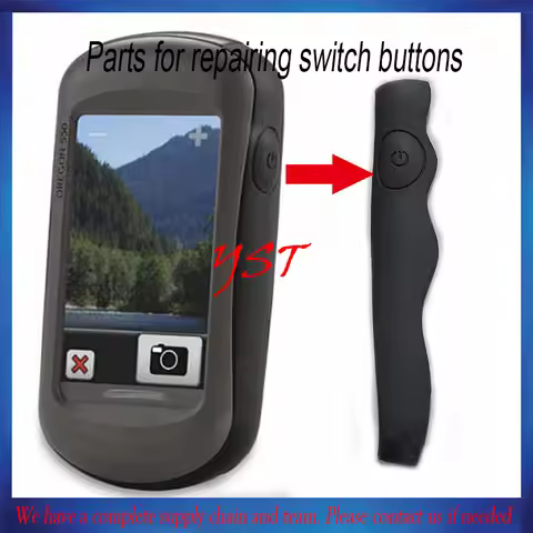 Rubber Power Button Soft Anti Slip Abrasion Proof Replacement For Garmin OREGON 450 550 400 200