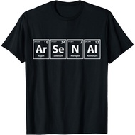 Arsenal Kids T-Shirt (Ar-Se-N-Al) Periodic Table Elements Shirt Fashion Tops for Boys and Girls Dist