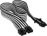 Corsair Premium 600W PCIe 5.0 / Gen 5 12VHPWR PSU Cable - Fits Type-4 PSUs via Dual 8-pin PCIe - 12+