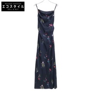 Snidel 25AW 海軍藍 SWFO254186 垂褶窄款吊帶洋裝 1