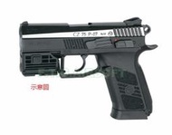 <FOOL>現貨 ASG 紅外線 快拆 小型 手槍 CZ75  軌道 雙邊 歸零 輕量 快瞄 外紅點