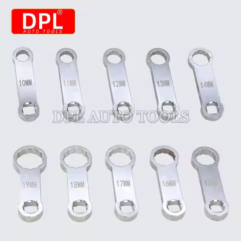 Torque Wrench Spanner 12 Point Adaptor Set 3/8 Drive Metric 10pc 10mm - 19mm