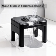 Locook New Toilet Seat Squat Toilet Bathroom Seat Plastic Toilet Seat Toilet Stool Shower Stool