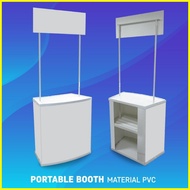 ◊☜ ﹊ ☾ Portable Collapsible Promotional Demo Event Booth Kiosk Premium Quality