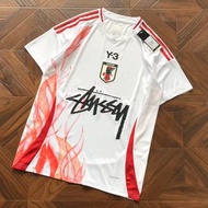 Y-3 x Stussy Japan Football Jersey