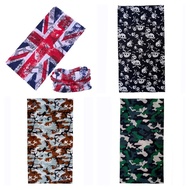 4 PCS Set Magic Seamless Bandana Face Mask Head Scarf