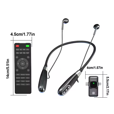 3 in 1 Multifunctional Remote Contril Sound Card E8 Wireless Earphone Mobile Phone Live Broadcast Mi
