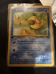 寶可夢卡牌 傻鴨 53/62 1999 最舊版 edition 1