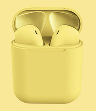 一定買 - (黃色) inPods12 無線藍牙耳機 適合任何附有藍牙功能手機