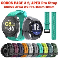 COROS PACE 3 2 APEX Pro Silicone Strap for COROS APEX 2/2 Pro/Apex 42mm 46mm Football Pattern Sport Band Bracelet Smart Watch Silicone Strap