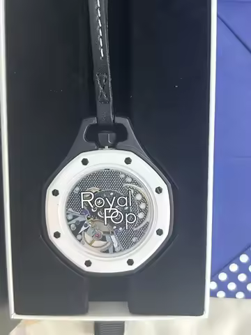 New With Box AP Swatch Joint Watch Quartz PockeWatch Swatch Royal Pop Pocket Watch Couple Watch Exqu
