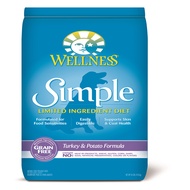Wellness Simple Grain-Free Turkey &amp; Potato Formula Adult Dry Dog Food 26lb