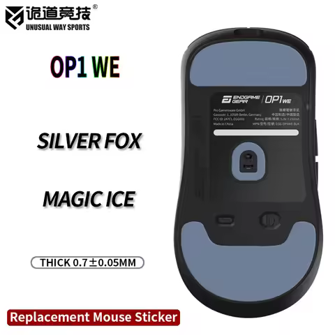 UnusualWaySports Mouse Skates Feet ENDGAME GEAR OP1 WE 8K Cambered Surface PTFE Anti Collapse Magic 