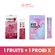 BEFITBALANCE SET SYNBIOTIC (1 Fiber X + 1 PROBIO X) จุลินทรีย์ที่ดีต่อร่างกาย