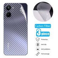 For Realme 9 10 Pro Plus 9i 9pro 10pro 4G 5G 2022 Full Cover Carbon Fibre Sticker Back Film Protecto