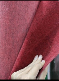 KARPET POLOS METERAN BUAT DEKORASI. LANTAI MUSHOLA DLL. HARGA PER PANJANG 1M.