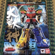 日版 全新未開封 super robot SR超合金 chogokin 大獸神 Daizyujin Super Sentai Series Kyoryu Sentai Zyuranger by Ban