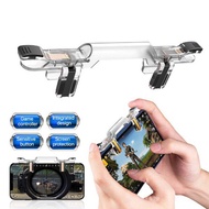 ✶PUBG Trigger L1 R1 Game Controllers K01 / 98K S4 E9 MN R11 Blue Shark Finger Sleeve Eight Mirror