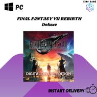 FINAL FANTASY VII REBIRTH Deluxe | PC Game Steam Online & Offline [Instant]