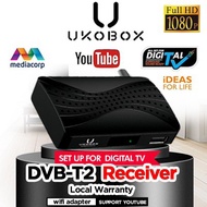 UKOBOX DVB-T2 Receiver / IMAD registered DVB-T2 Tunner / DVB T2 Box/ DVB-T2 Tunner / dvb t2 set top box