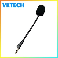 [Vktech]Replacement 3.5mm Microphone Game Mic Bendable Game Microphone Headsets Microphone for Logit
