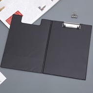 Clipboard with Cover Leather/Plastic/Wood Type Foldable Clipboard Clipboard Folder Long/Short