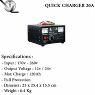 Charger Aki 20Ah VOZ