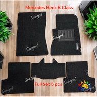Car mat for Mercedes Benz B Class, B180, B200