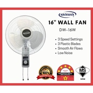 WALL FAN [ Dawa 16 inch Wall Fan 100% Copper Motor  Sirim Approve ]