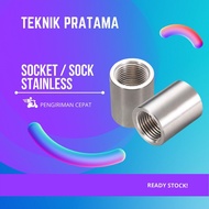 BESTSELLER!! 1/8" Threaded Socket / Stainless Steel Threaded Socket 1/8"