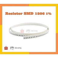 10pcs SMD Resistor 1206 1% 1M