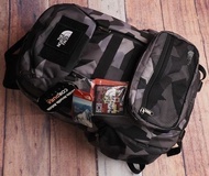 全新正品 The North Face 海外限量 CORDURA 面料迷彩 M TECH SHOT 20L 背包/背包 灰色 (GRY) 帶袋 直營店購買 全新