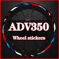 For Honda ADV350 ADV 350 Mags Sticker Motorcycle Accessory Wheel Hub Stickers Rim Decals Vinyl Stick
