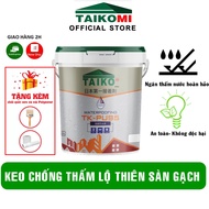 Keo Chống Thấm PU (Polyurethane) Taiko PU95 Thùng 1 Lít - Xử lý chống thấm nền gạch bề mặt bê tông.