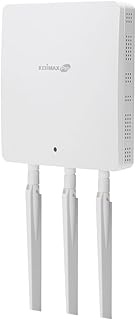 Edimax Pro WAP1750 AC1750 Long Range Wall-Mount Dual-Band Buesiness Access Point,802.11AC Dual-Band