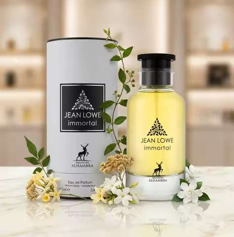 Maison Alhambra Jean Lowe Immortal Vibe Azure 100ml EDP Long Lasting Luxury Niche Perfume 3.4oz Unis