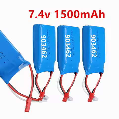 7.4V 1500mah 903462 2s Lipo battery For Wltoys V913 L959 L969 L979 L202 K959 TY923 HJ816 HJ817 W609-