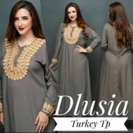 LONGDRESS DLUSIA TURKEY | DASTER ARAB RENDA MURAH TERBARU