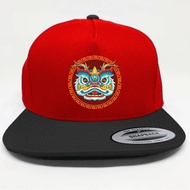 Camoe Chinese New Year Barongsai Premium Snapback Hat