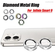 For Infinix Smart 9 HD 2025 4G 5G Camera Lens Diamond Metal Protector Glass for Smart9 9HD Back Lens