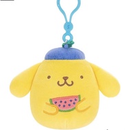 Hello Kitty & Friends 3.5" Clip-On Summertime Pompompurin Keychain Toy