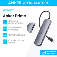 Anker USB C Hub 7-in-1 Multi-Port USB Adapter for Laptops 4K 60Hz USB C to HDMI Splitter 85W Max Pow